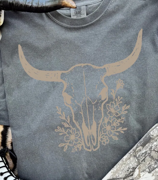 TLC COW SKULL