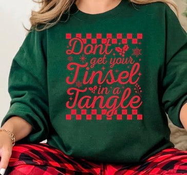 TLC TINSEL IN TANGLE (red)