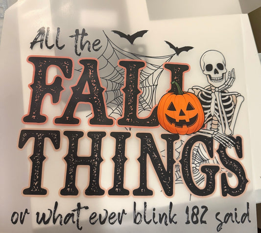 Natasha’s What Blink 182 said