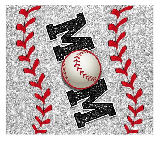 TLC Baseball Mom Glitter