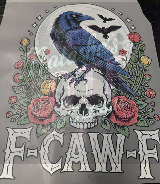 Natasha's Floral F-Caw-F