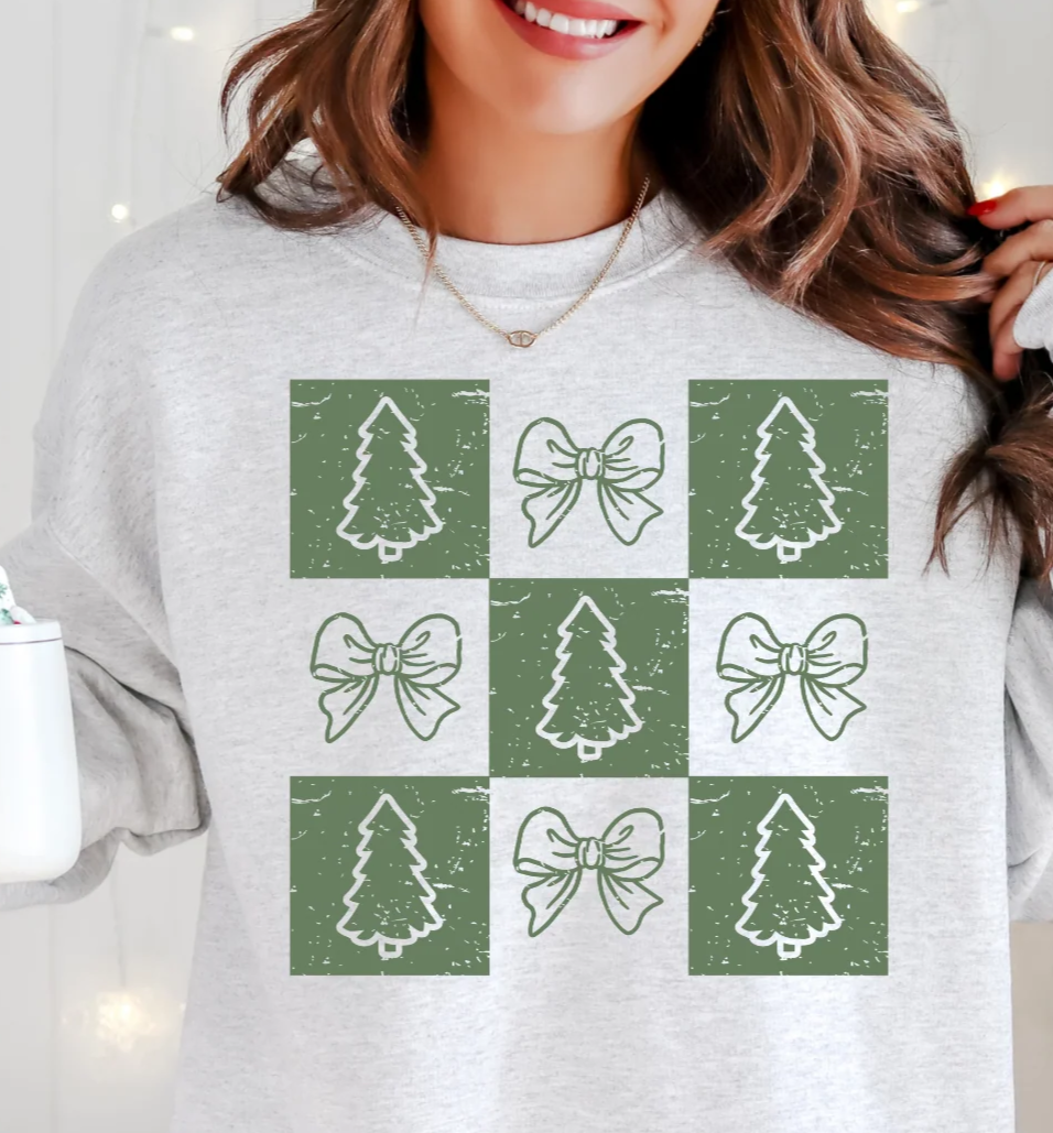 TLC CHRISTMAS TREES & BOWS
