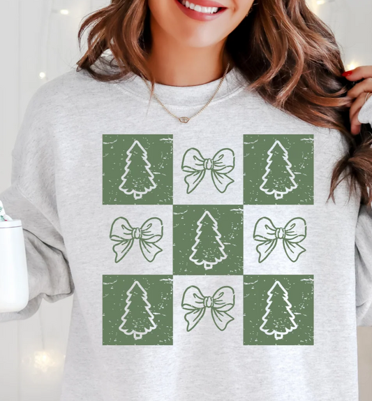 TLC CHRISTMAS TREES & BOWS
