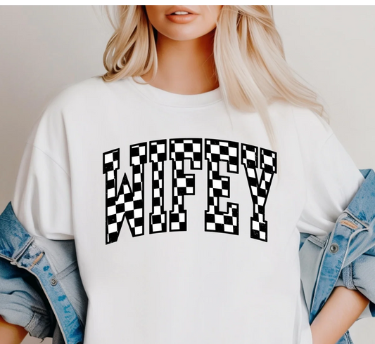 TLC WIFEY CHECKERED