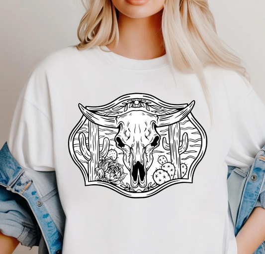 TLC SKULL WESTERN
