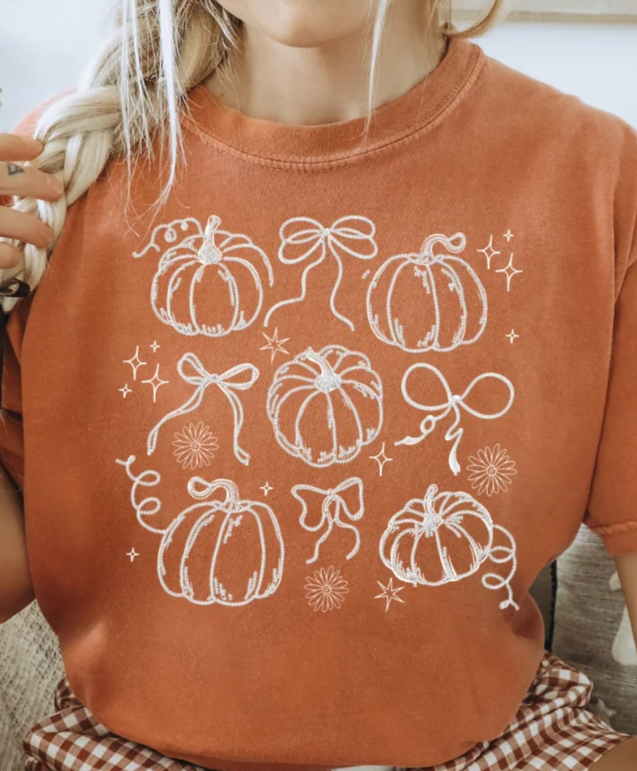 TLC  PUMPKIN BOWS