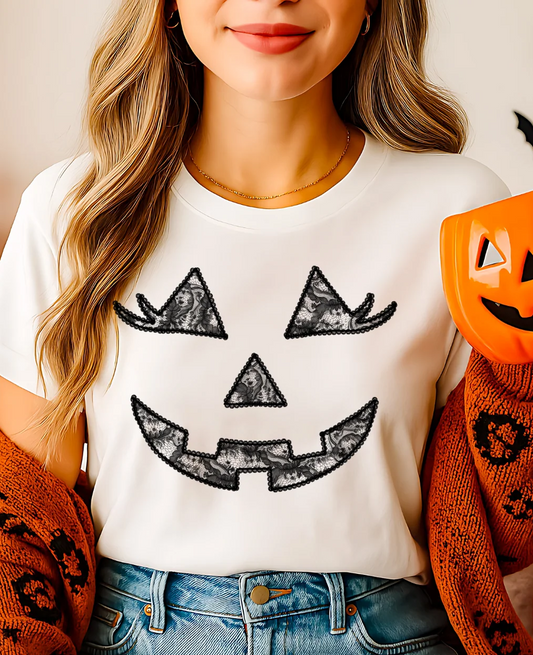 TLC LACE PUMPKIN FACE