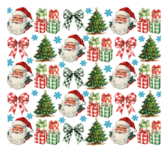 TLC SANTA CHRISTMAS BOW
