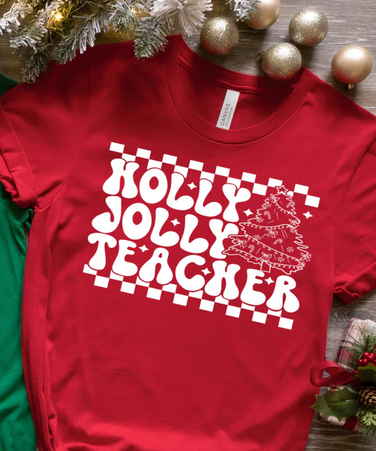 TLC HOLLY JOLLY TEACHER