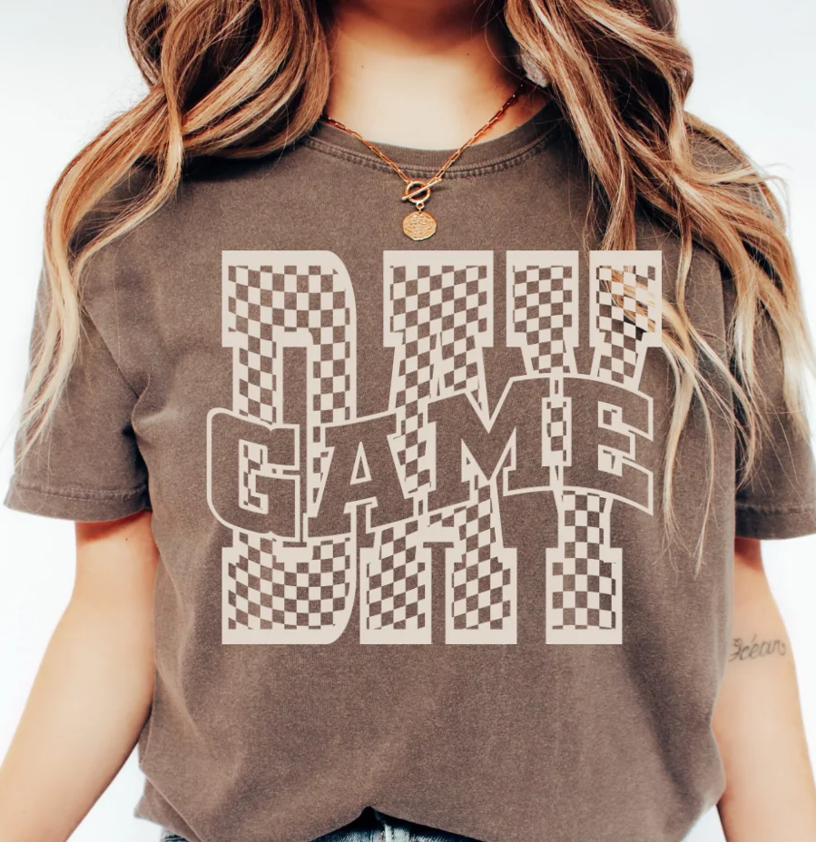 TLC GAME DAY CHECKERED